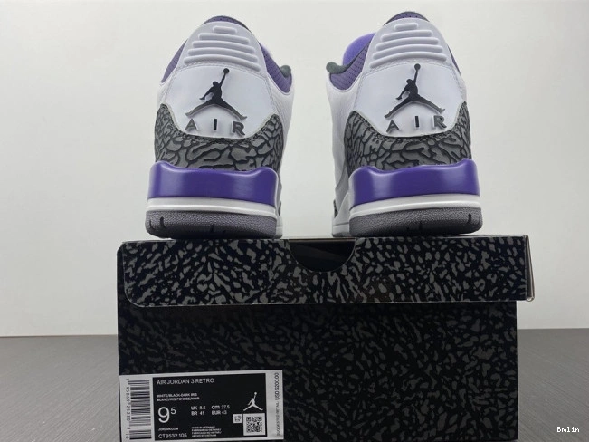 Bmlin Shoes Iris' Retro Air 'Dark 3 CT8532-105 Jordan 0804
